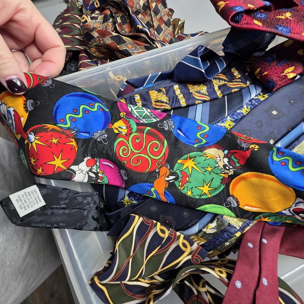 Box Of 49 Ties!! Lots With Tags Still On! - Picture 9 of 16